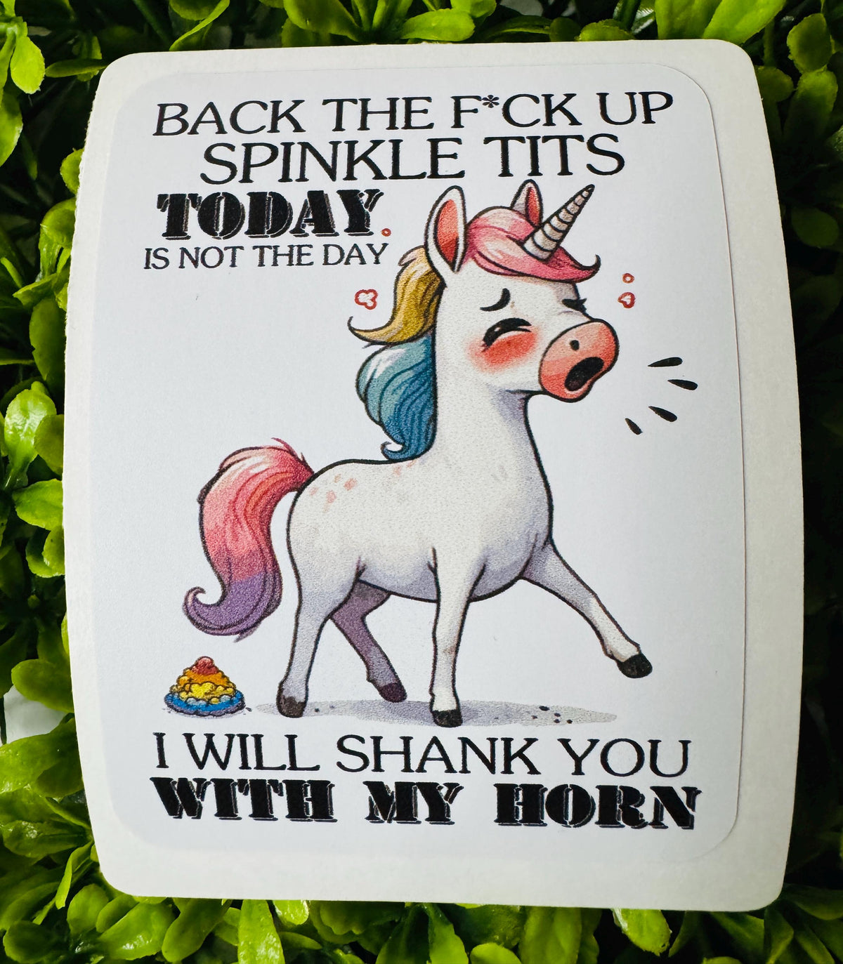 Back the F*** Up Sticker