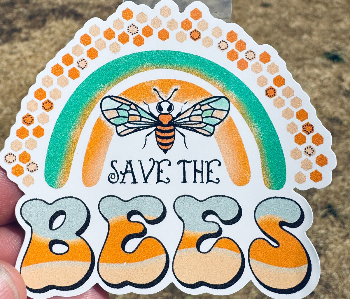 Save The Bees Sticker