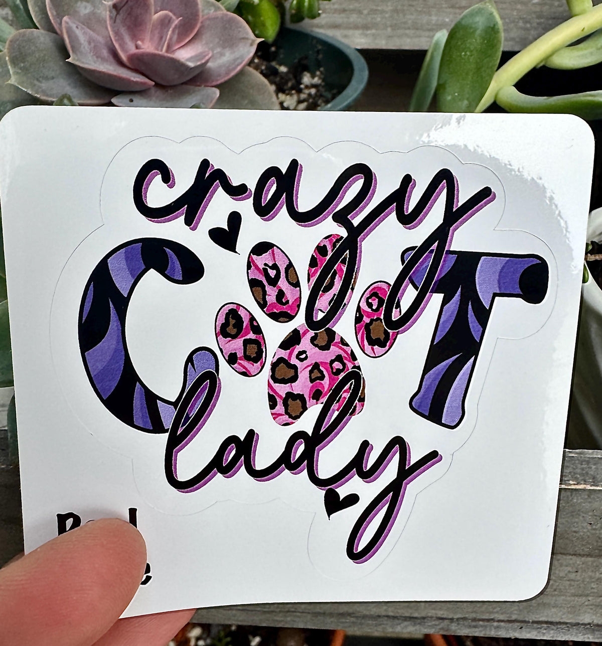 Crazy Cat Lady Sticker